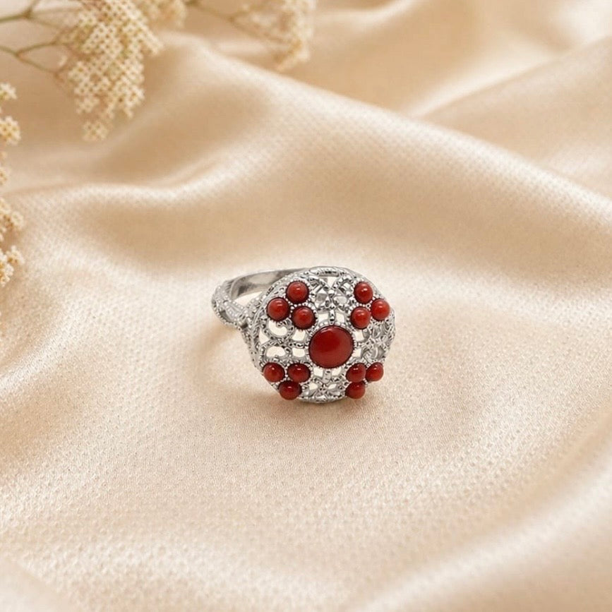 Anello Supreme Red Coral